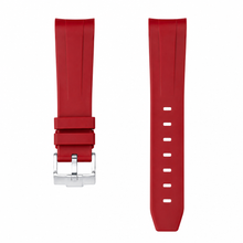 Pulseira de relógio de borracha preta