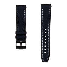 Pulseira de relógio de borracha branca