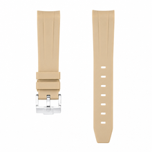 Pulseira de relógio de borracha preta