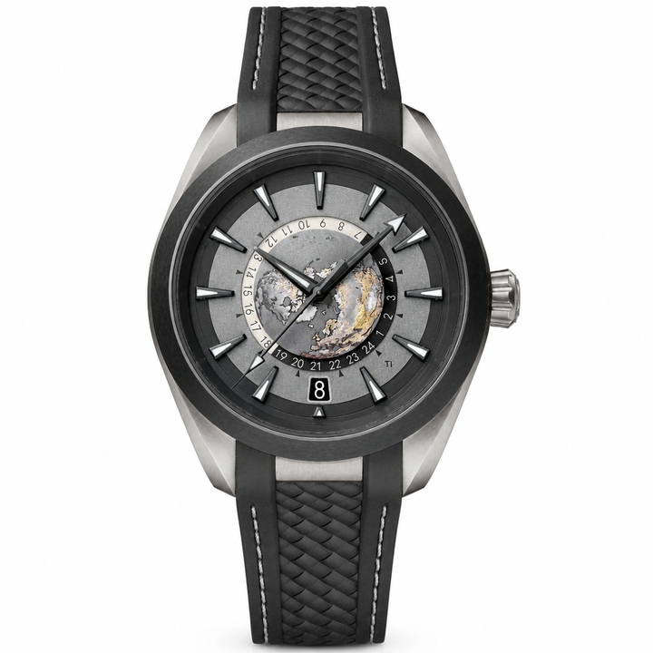 Seamaster Aqua Terra 150M Co-Axial Master Chronometer GMT Worldtimer 43 mm