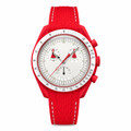 Dress Watch Burgundy Rubber product photo