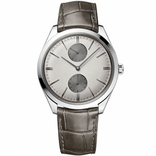 Dress Watch Beige Dial with Brown Leather Strap 40mm