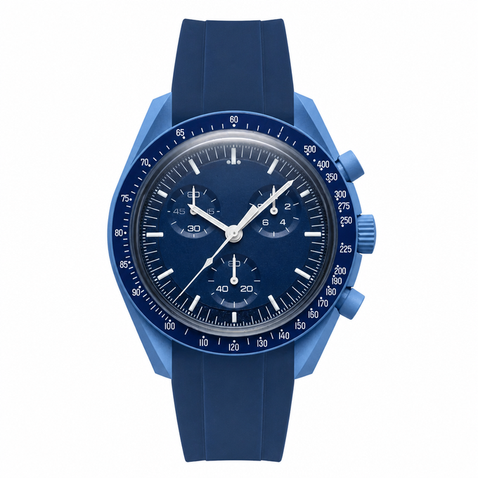 Blue Watch with Strap