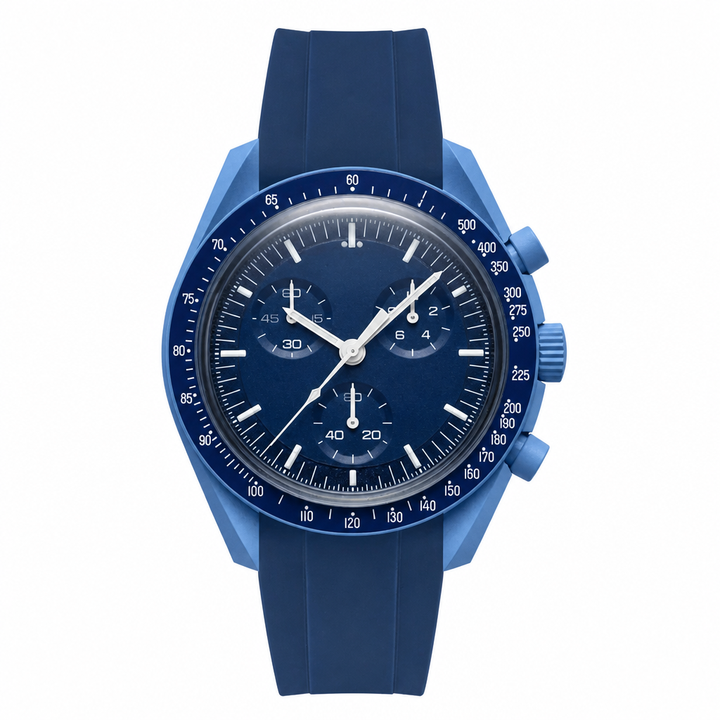 Blue Watch with Strap