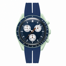 Chronograph Watch Blue Dial